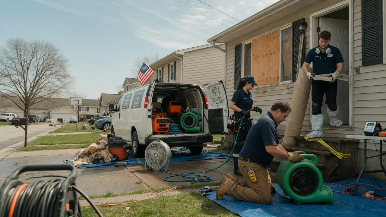 Water Damage Restoration in Channahon, IL near me